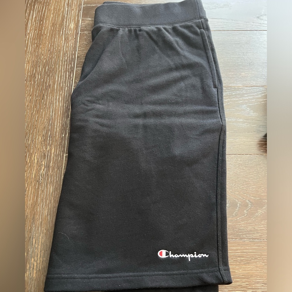 Mens Champion Black Shorts